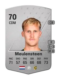 Melle Meulensteen Common 70 Overall Rating