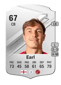 Josh Earl Rare 67 Overall Rating