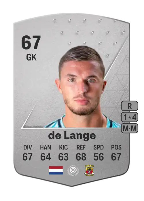 EA FC 24 Jeffrey de Lange 67