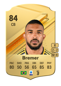 Bremer Rare 84 Overall Rating