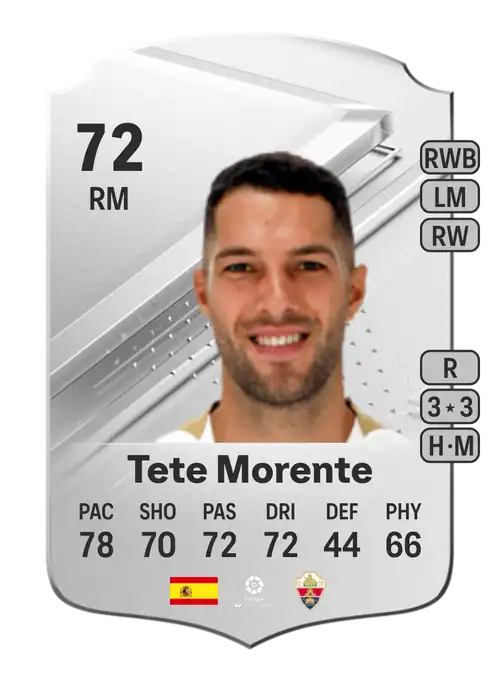 EA FC 24 Tete Morente 72