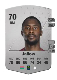 Ablie Jallow Common 70 Overall Rating