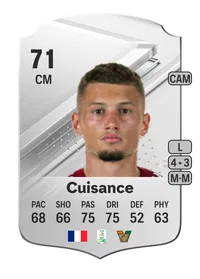 Michaël Cuisance Rare 71 Overall Rating