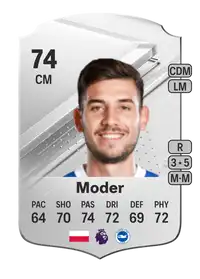 Jakub Moder Rare 74 Overall Rating