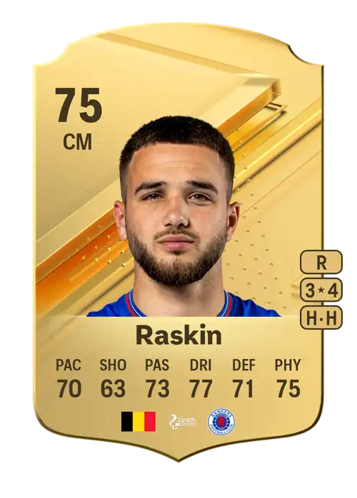 EA FC 24 Nicolas Raskin 75