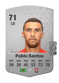 Pablo Santos Common 71 Overall Rating