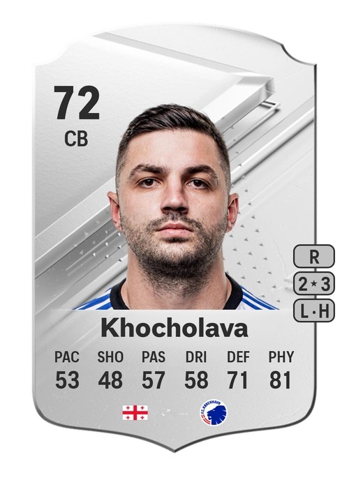 EA FC 24 Davit Khocholava 72