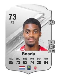 Myron Boadu Rare 73 Overall Rating