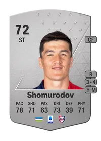 Eldor Shomurodov Common 72 Overall Rating