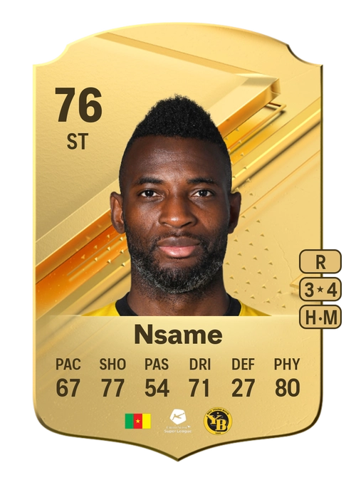 EA FC 24 Jean-Pierre Nsame 76