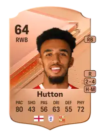 Remeao Hutton Rare 64 Overall Rating