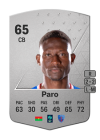 Issouf Paro Common 65 Overall Rating