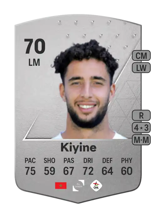 EA FC 24 Sofian Kiyine 70