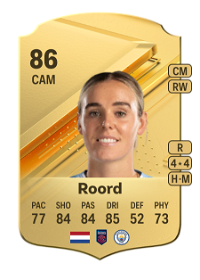 Jill Roord Rare 86 Overall Rating