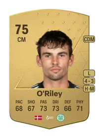 Matt O'Riley Common 75 Overall Rating