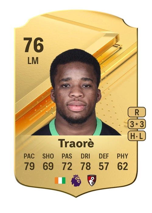 EA FC 24 Hamed Junior Traorè 76