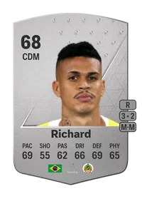 Richard Common 68 Overall Rating