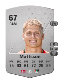 Magnus Mattsson Common 67 Overall Rating