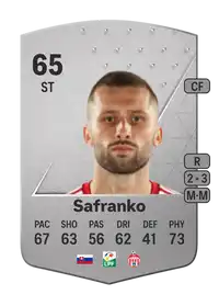 Pavol Šafranko Common 65 Overall Rating