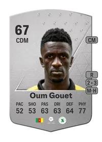 Samuel Oum Gouet Common 67 Overall Rating