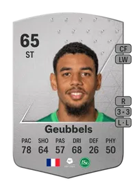 Willem Geubbels Common 65 Overall Rating