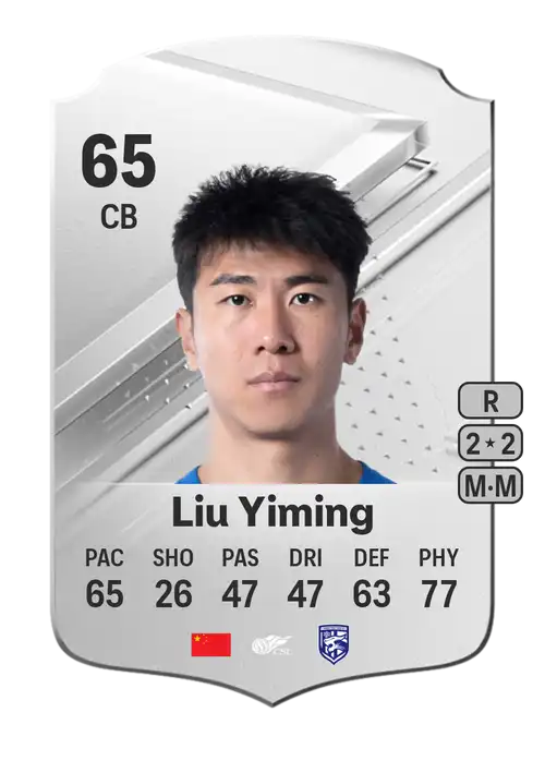 EA FC 24 Liu Yiming 65