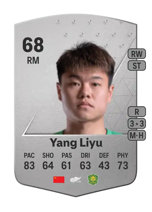 EA FC 24 Yang Liyu 68