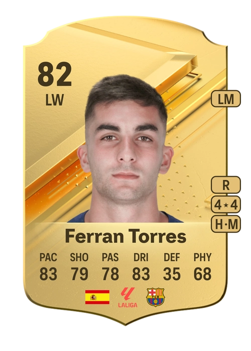 EA FC 24 Ferran Torres 82