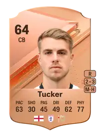 Jack Tucker Rare 64 Overall Rating