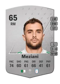 Tayeb Meziani Common 65 Overall Rating