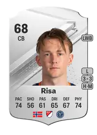 Birk Risa Rare 68 Overall Rating