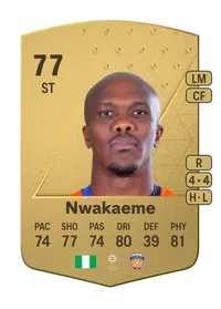 Anthony Nwakaeme Common 77 Overall Rating