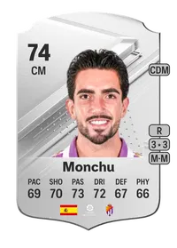 Monchu Rare 74 Overall Rating