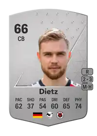 Lars Dietz Common 66 Overall Rating