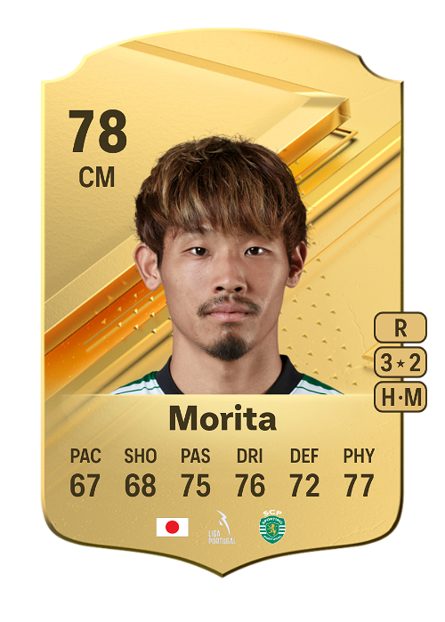EA FC 24 Hidemasa Morita 78