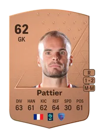 Maxime Pattier Common 62 Overall Rating