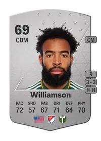 Eryk Williamson Common 69 Overall Rating