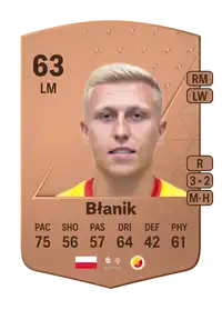 Dawid Błanik Common 63 Overall Rating