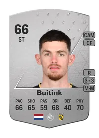 Thomas Buitink Common 66 Overall Rating