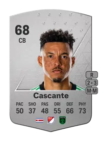 Julio Cascante Common 68 Overall Rating