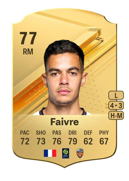 EA FC 24 Romain Faivre 77