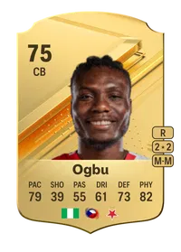 Igoh Ogbu Rare 75 Overall Rating