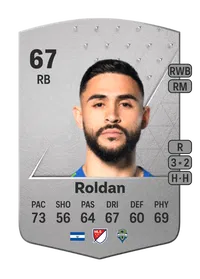 Alex Roldan Common 67 Overall Rating