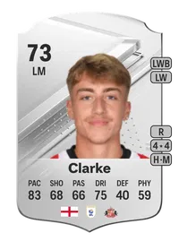 Jack Clarke Rare 73 Overall Rating