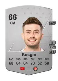 Kerem Kesgin Common 66 Overall Rating