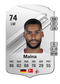 Linton Maina Rare 74 Overall Rating