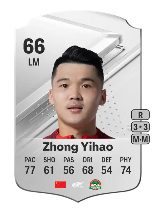 EA FC 24 Zhong Yihao 66