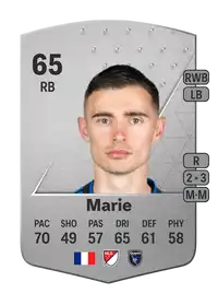 Paul Marie Common 65 Overall Rating