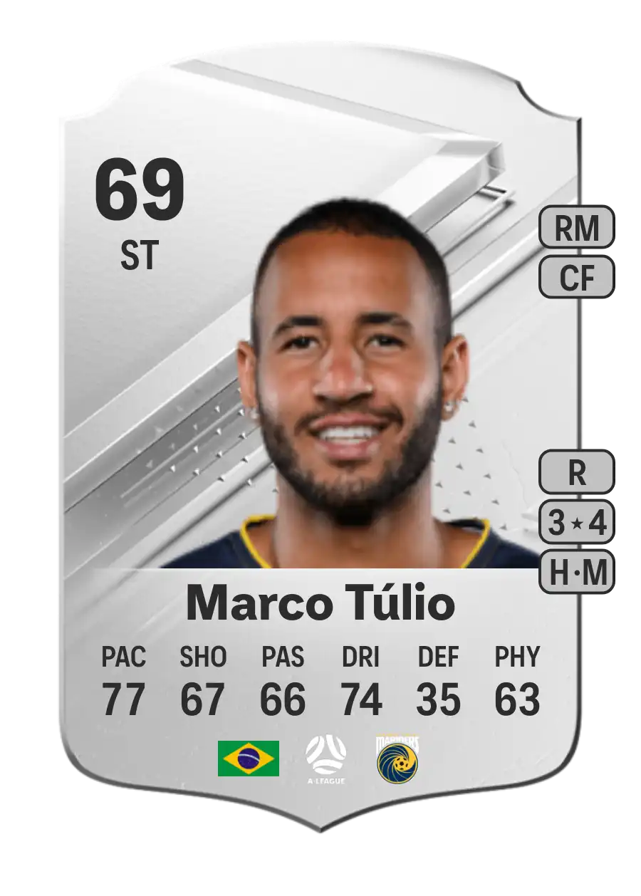 Marco Túlio Rare 69 Overall Rating