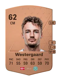 Magnus Westergaard Common 62 Overall Rating